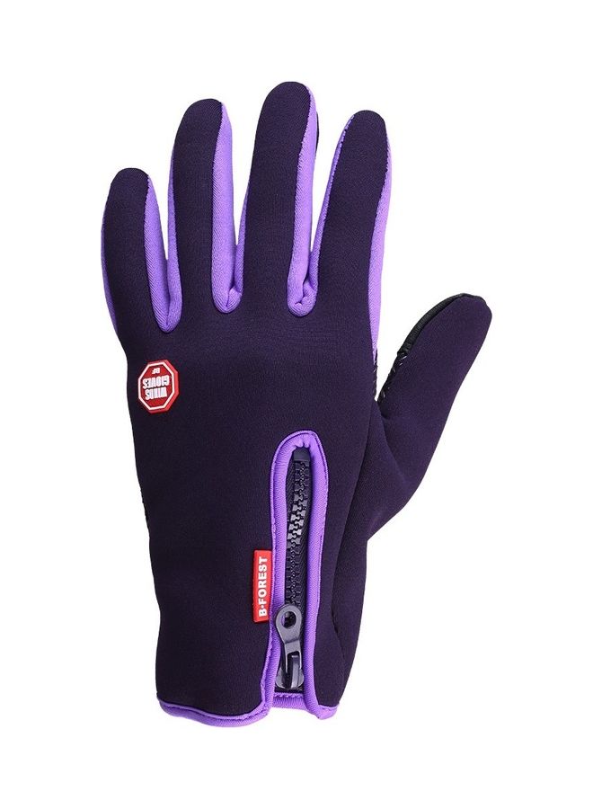 Touch Screen Winter Leather Gloves