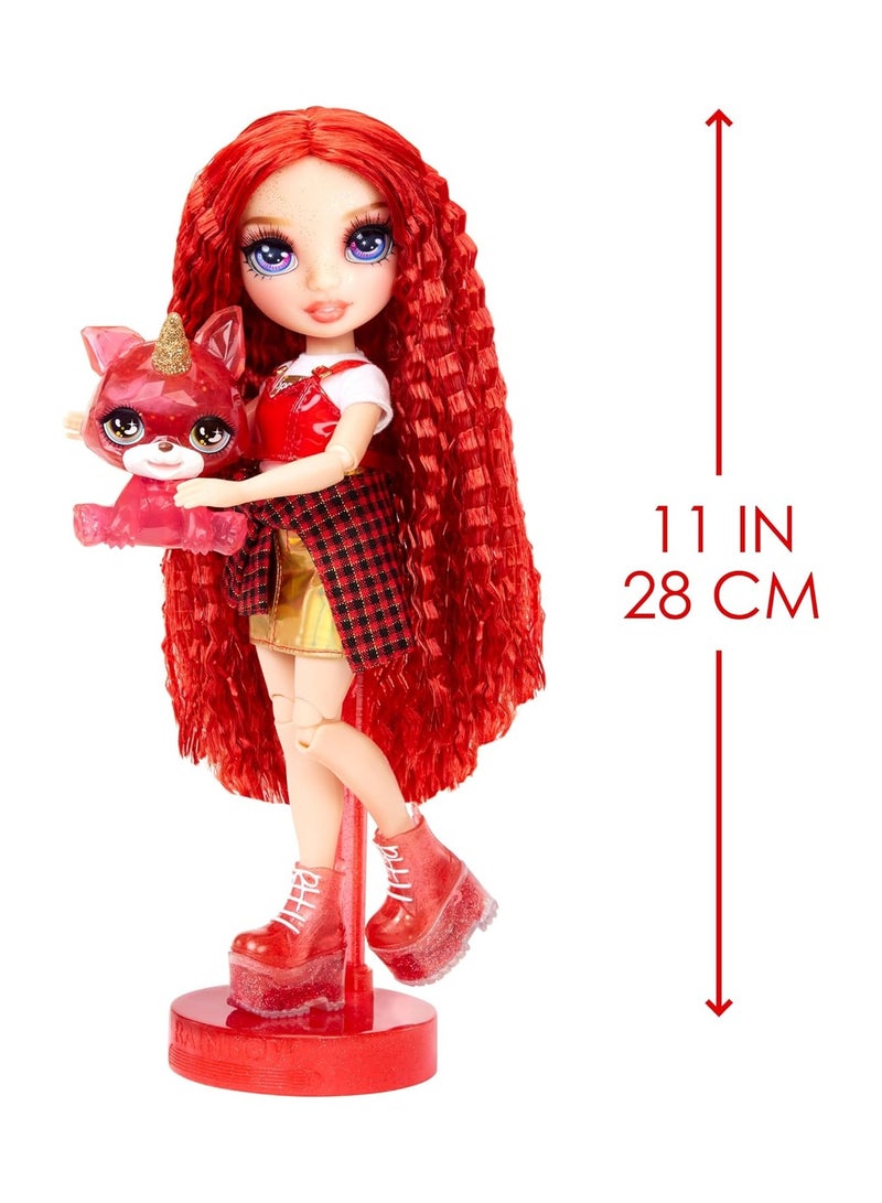 Rainbow Fashion Doll- Ruby Red