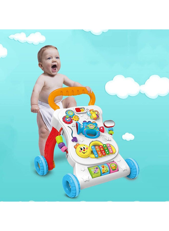 Adjustable Musical Baby Walker