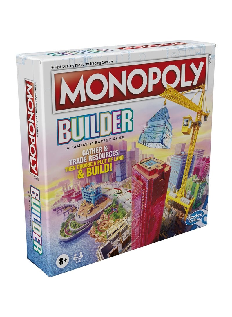 Monopoly Builder Board Game, Strategy