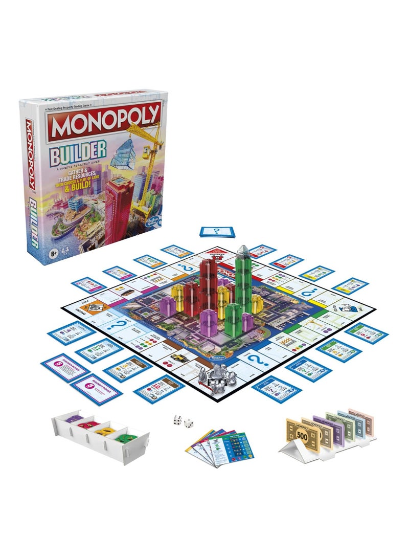 Monopoly Builder Board Game, Strategy