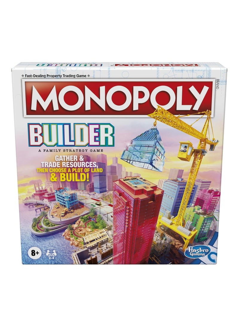 Monopoly Builder Board Game, Strategy