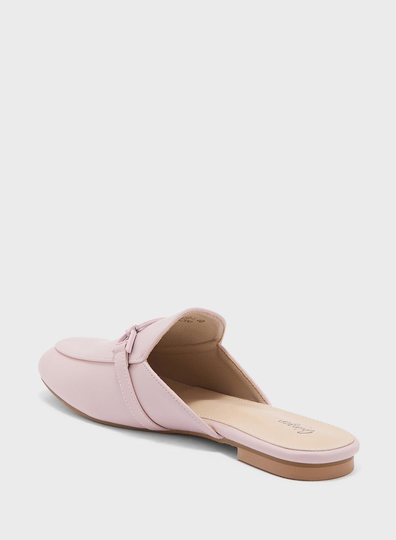 Tonal Trim Detail Slip On Shoe