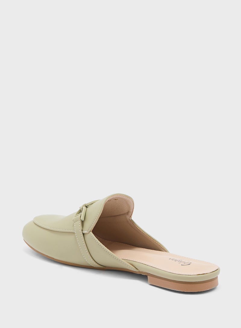 Tonal Trim Detail Slip On Shoe