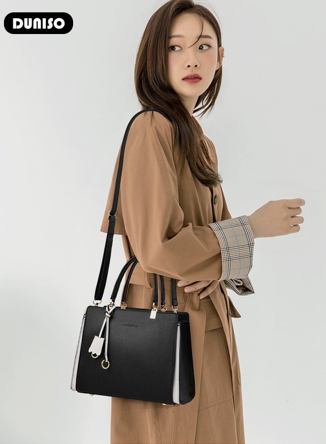 Women's Fashion Handbag Faux Leather Crossbody Bag For Women  Large Capacity Magnetic buckle Tote Bags Top Handle Satchel Fashionable Travel Shoulder Bag For Ladies