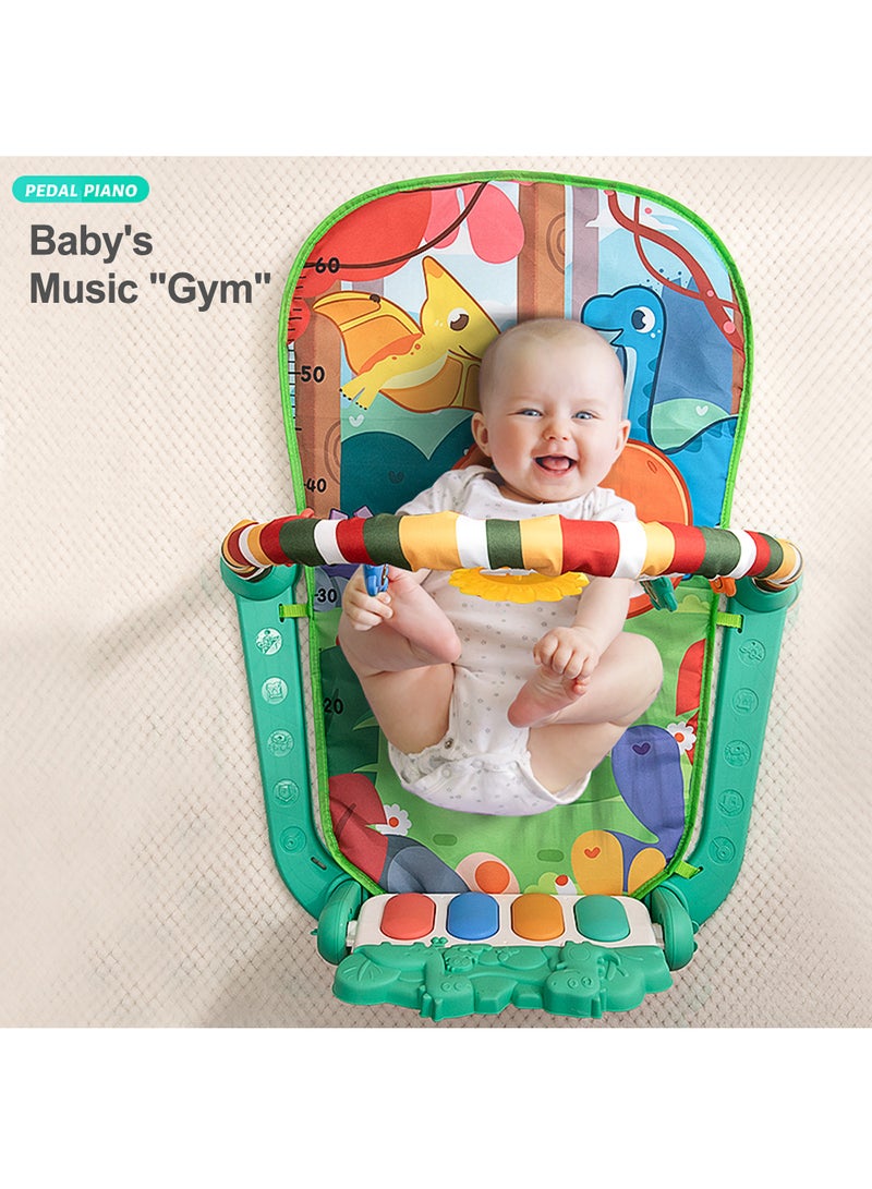 Baby Gym Play Mats Baby Toys Tummy Time Mat Toys Musical Activity Center for Newborn Infant Toys Piano Baby Play Mat Music Light Newborn Infant Gifts for Baby Toys