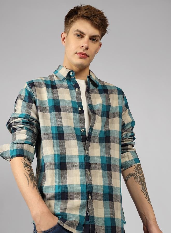 Multi Colour Regular Fit Cotton Shirt – Comfortable and Classic