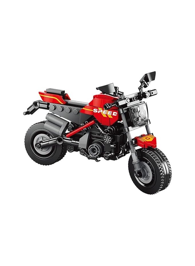 RiceBlock Motorcycle Toy Block Set, Perfect STEM Gift for Boys and , Build Motorcycle Models (578 Pieces)