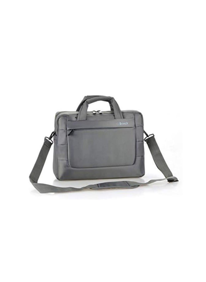 Laptop Bag 14 Inch, Nylon Water Resistant Computer Notebook Tablet Bags Cover Business Messenger Shoulder Bag BW-179, Grey