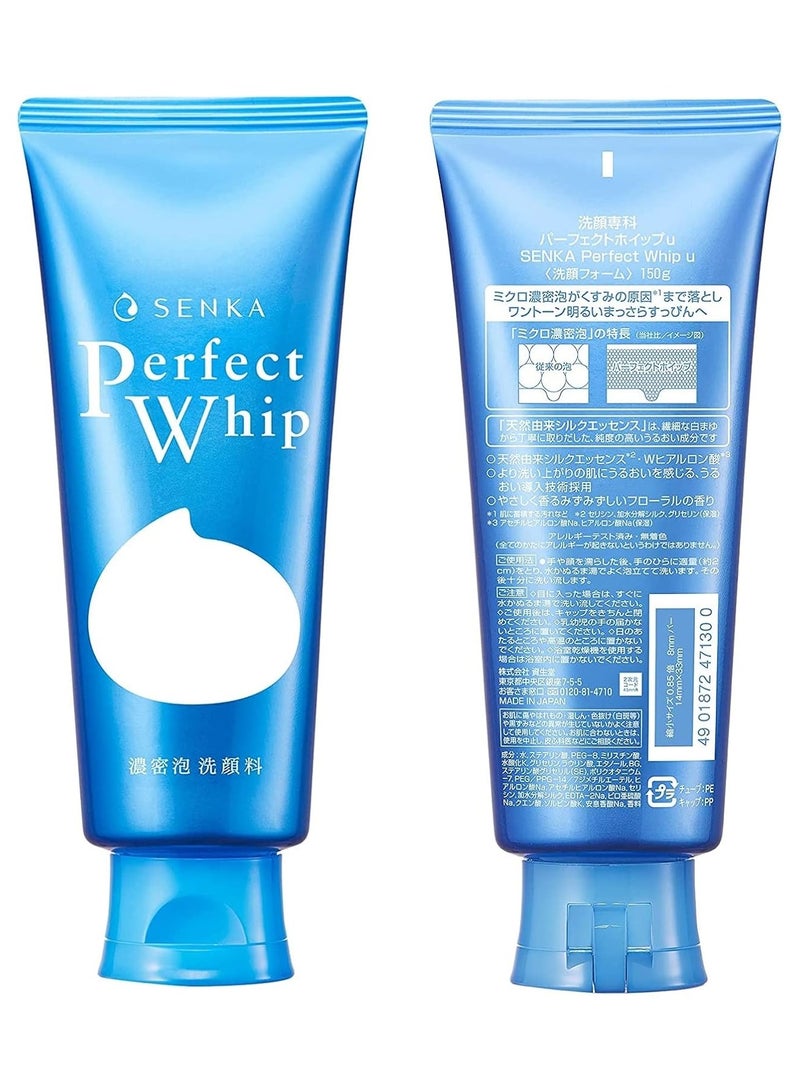 Shiseido Senka Whip Cleansing Foam 120g,Pack of 3