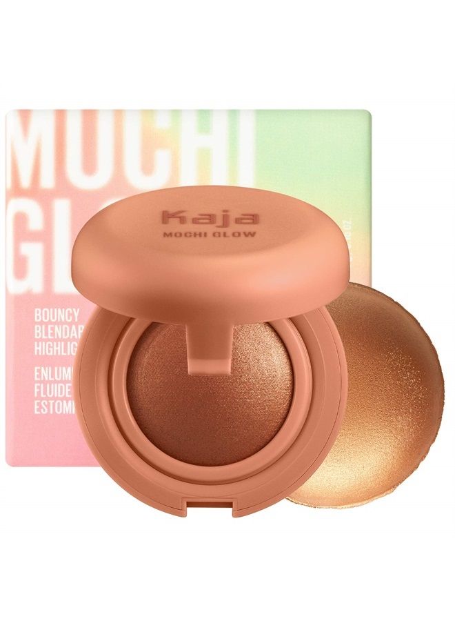 KAJA Mochi Glow Bouncy Highlighter | 03 Luna | Cruelty-free, Paraben-free, Sulfate-free, Phtalates-free, K-Beauty