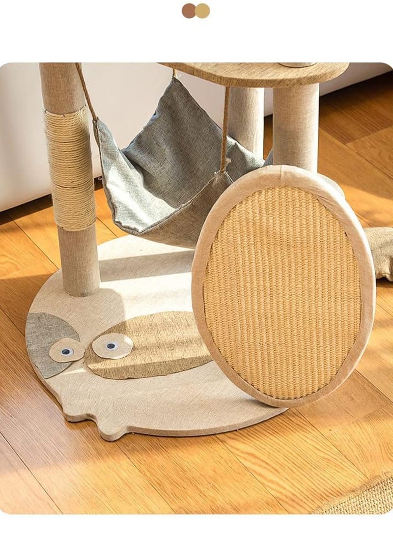 Cat Tree with Sisal Scratching Posts Cat Play House Large Multi Level and Rest Place Tower for Cats