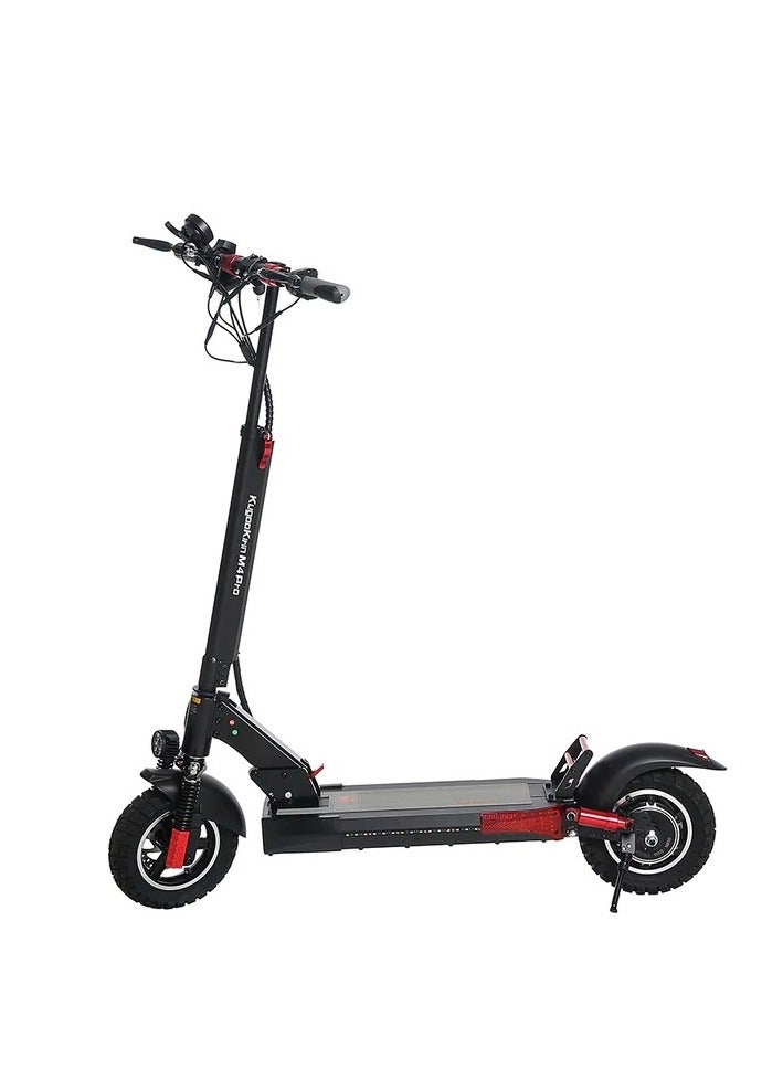 High-Performance M4 Pro Electric Scooter – 48KM/H Speed, 60KM Range, 10-Inch Tires, 600W Motor, and 15° Climb Capability, IP54 Waterproof, and LCD Display