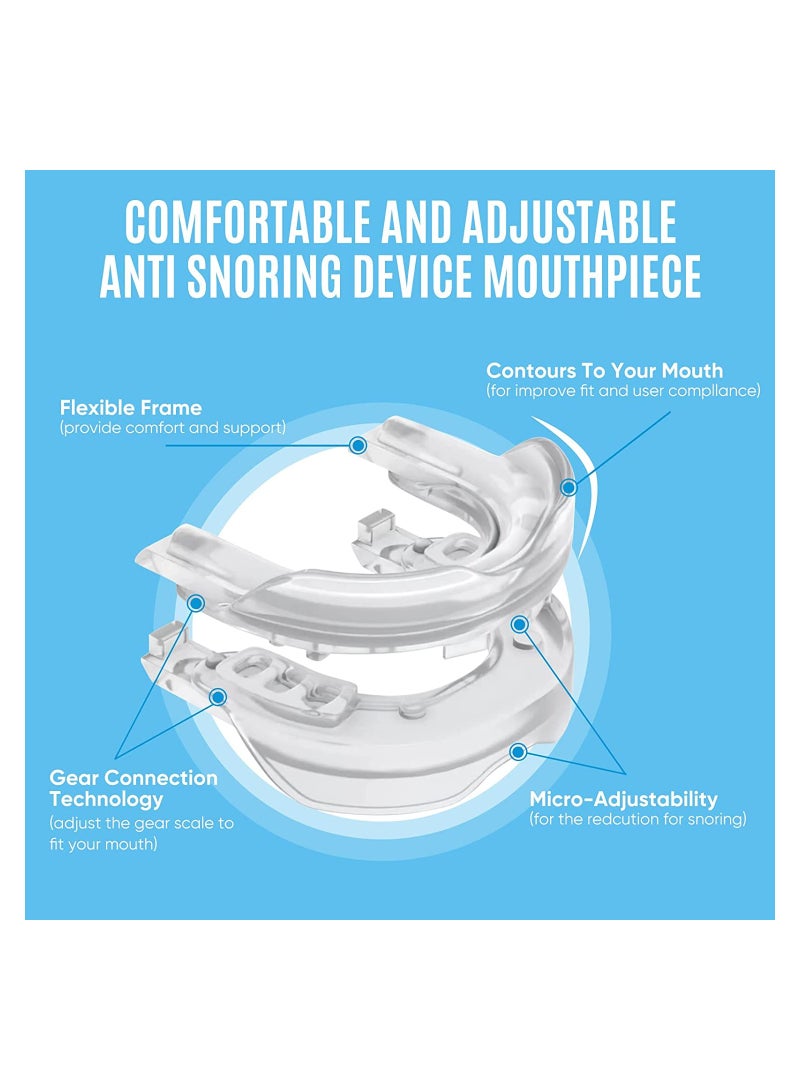 Stop Snoring Mask, Stop Snoring Device, Help Stop Snoring, Reduce Snoring Solution, Comfortable, Adjustable, Suitable for Men/Women. Allow people to get a good and restful night's sleep.