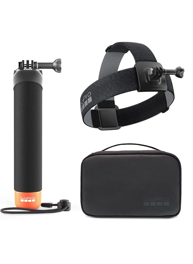 Adventure Kit 3.0 (Head Strap 2.0 + Clip, The Handler (Floating Hand Grip), and Compact Case) - Official Accessory