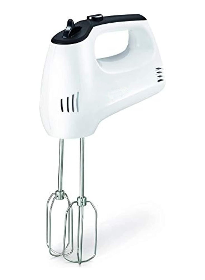 Hand Mixer, Quick Mix Mixer for Whipping and dough kneading, 5 speeds, stainless steel beaters and dough hooks