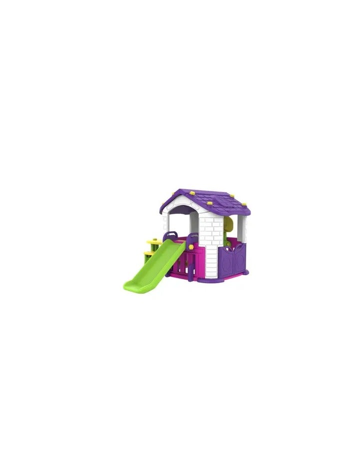 Pink Big House with 2 Play Activities