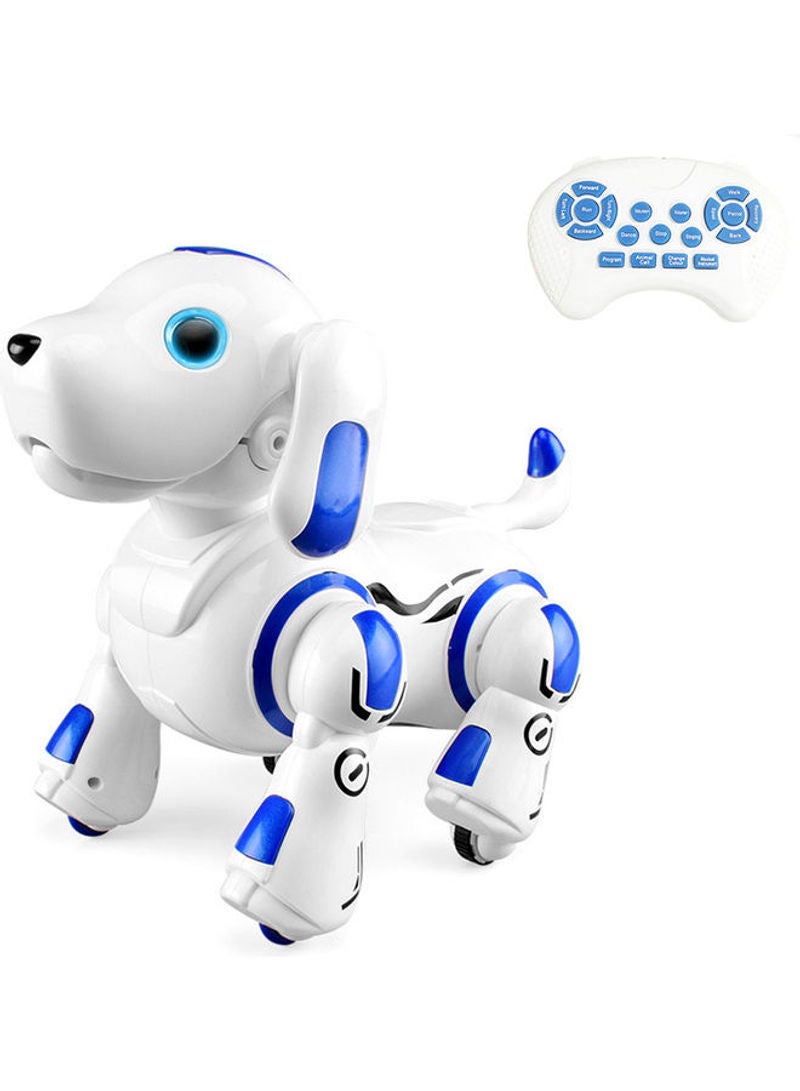 Remote Control 2.4GHz Intelligent Smart Interactive Robot Dog Puppy 28.50x18.60x26.00cm