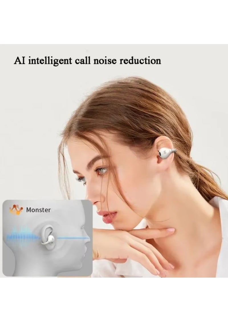 Open Ear AC500 Bluetooth Earbuds New Wireless for Conduction Sports Headphones Waterproof Noise-cancelling With Mic Earpbuds