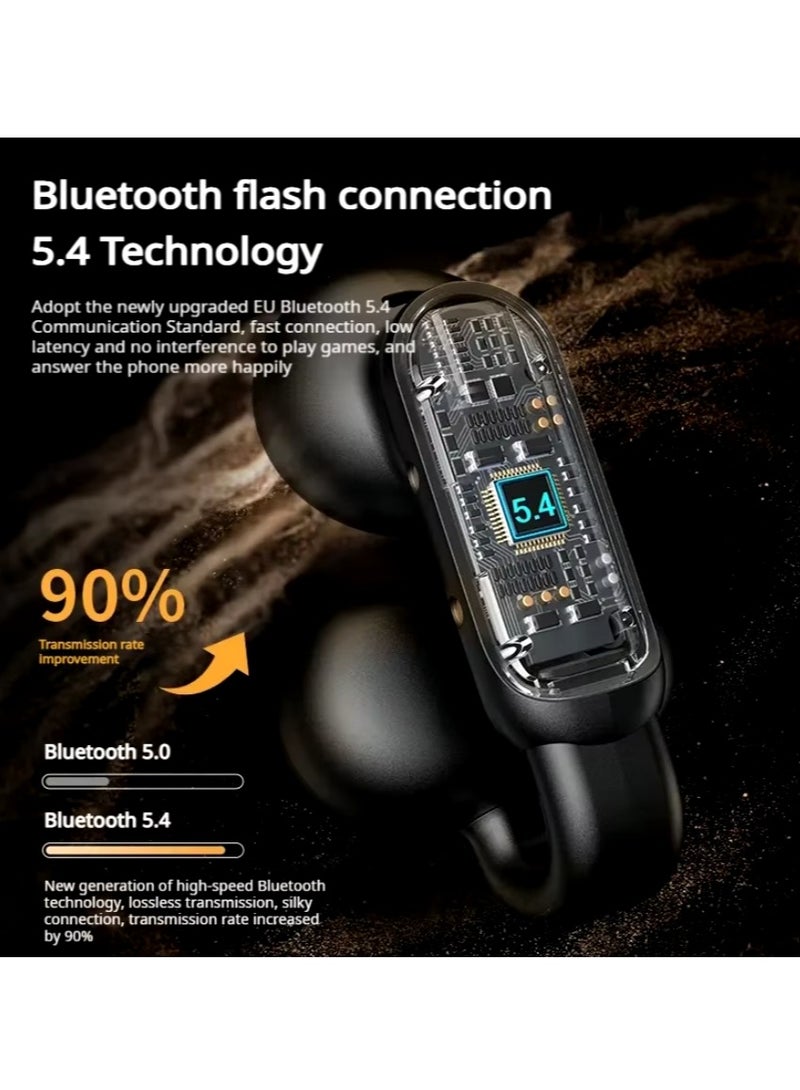 AC601 Wireless Bluetooth Open Earphones with Mic, Waterproof Earphones, Open Earphones, Sports, Bluetooth, Noise Cancelling
