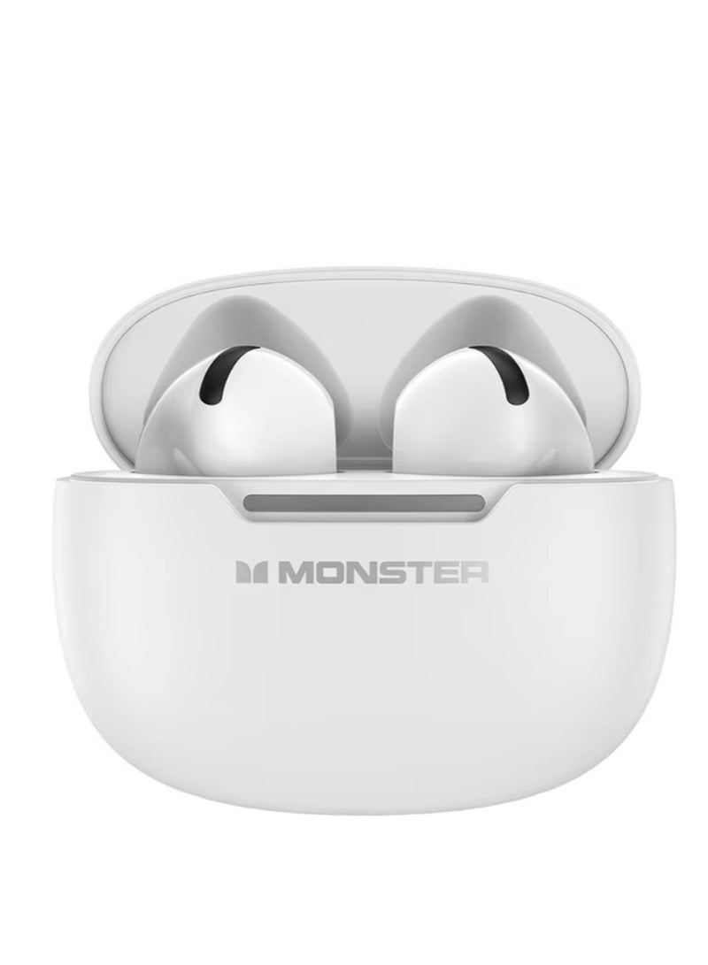N-Lite 208 Wireless Earbuds Bluetooth 5.4 Built-in Mic, Bluetooth Earbuds Touch Control, Headphones Bluetooth Wireless with 30H Playtime, Type-C Fast Charging, Clear Call for Running, Workout