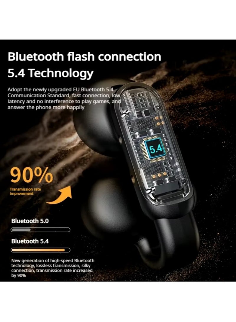 AC601 Wireless Bluetooth Open Earphones with Mic, Waterproof Earphones, Open Earphones, Sports, Bluetooth, Noise Cancelling