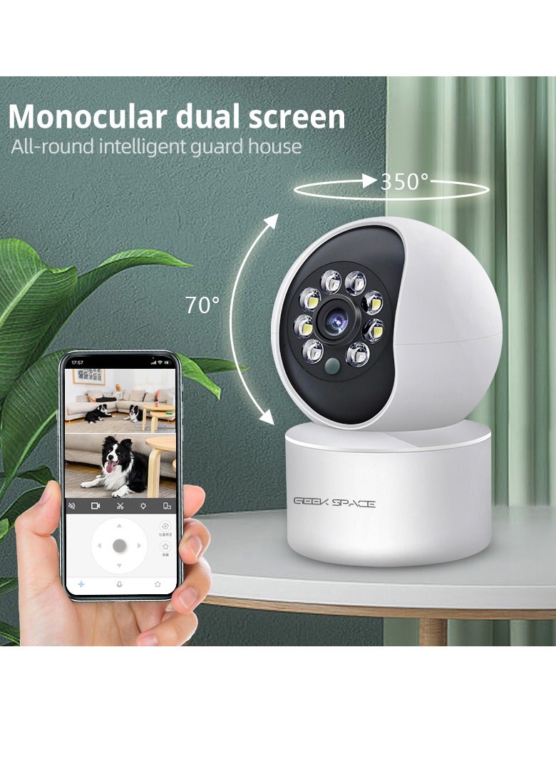 Wireless Baby Camera Baby Monitor Security Camera Pet Camera home camera indoor camera W/Motion Detection 1080P 2-Way Audio With Night Vision