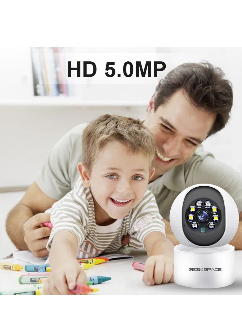 Wireless Baby Camera Baby Monitor Security Camera Pet Camera home camera indoor camera W/Motion Detection 1080P 2-Way Audio With Night Vision