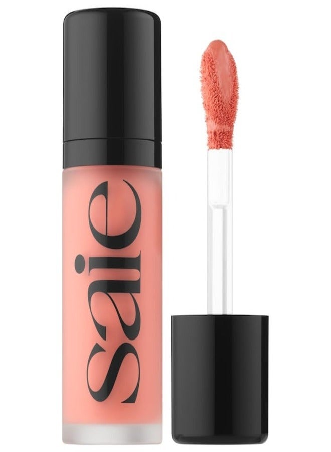 SAIE  Dew  Blush - Lightweight Blendable Liquid Blush, Cutie - hot old pink 11g for a Natural Glow