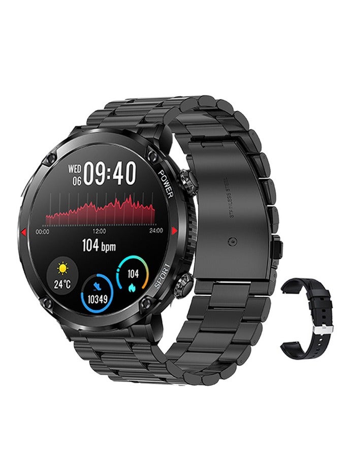 New T30 Smart Watch with Bluetooth Call, Message Notifications, Heart Rate, Blood Pressure, Blood Oxygen, Sleep Tracking, and Bluetooth Music for Exercise