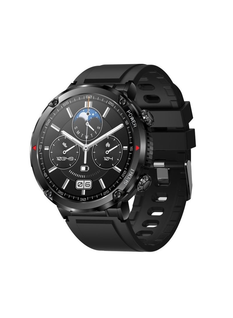 New T30 Smart Watch with Bluetooth Call, Message Notifications, Heart Rate, Blood Pressure, Blood Oxygen, Sleep Tracking, and Bluetooth Music for Exercise