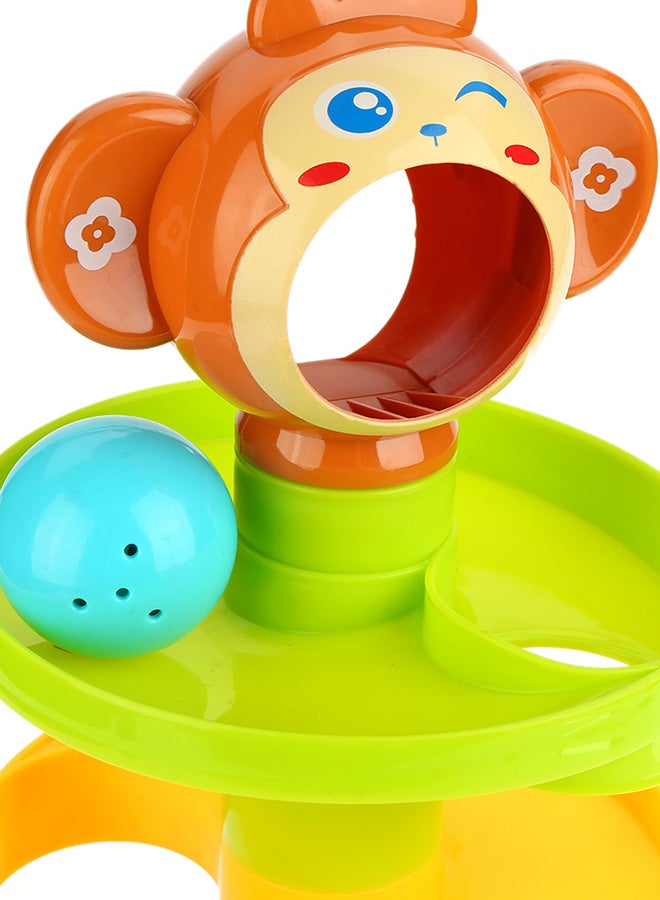 Toy Tower Puzzle Rolling Ball Bell Stackers