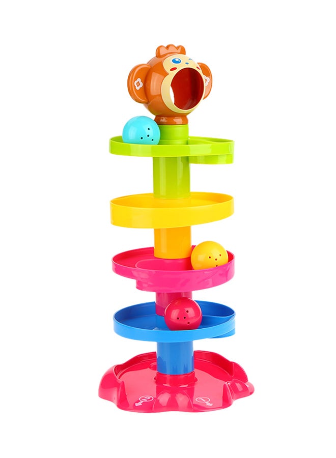 Toy Tower Puzzle Rolling Ball Bell Stackers