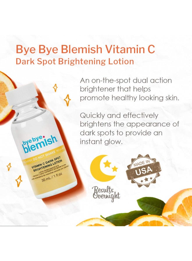 Bye Bye Blemish Dark Spot Lotion Vitamin C | Assists with Drying Blemishes And Brightening Skin | Fast Acting Solution | 1 Fl. Oz.