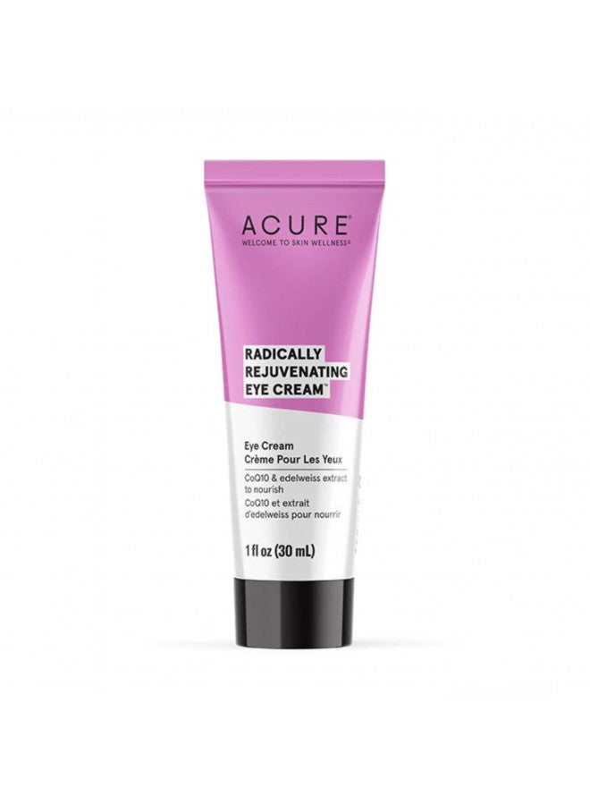 ACURE Radically Rejuvenating Eye Cream | 100% Vegan | Provides Anti-Aging Support | Chlorella & Edelweiss Extract - Hydrates & Minimizes Fine Lines , Ivory 1 Fl Oz