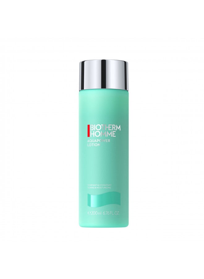 Biotherm Homme Aquapower Oligo-Thermal Refreshing Lotion 6.76oz (New Pkg with round bottle)