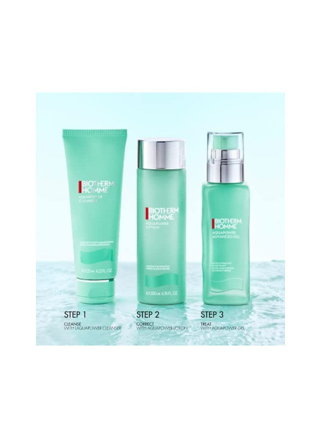 Biotherm Homme Aquapower Oligo-Thermal Refreshing Lotion 6.76oz (New Pkg with round bottle)