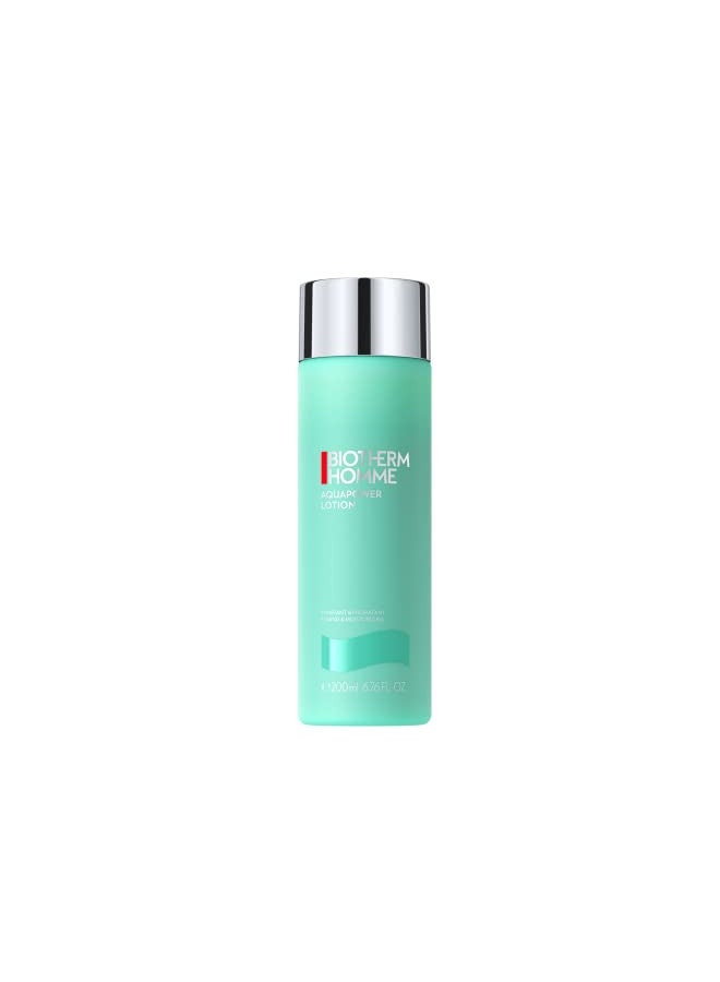 Biotherm Homme Aquapower Oligo-Thermal Refreshing Lotion 6.76oz (New Pkg with round bottle)