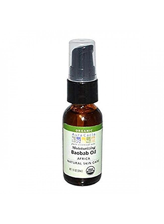 Aura Cacia Organic Skin Care Oil, Baobab, 1-Fluid Ounce