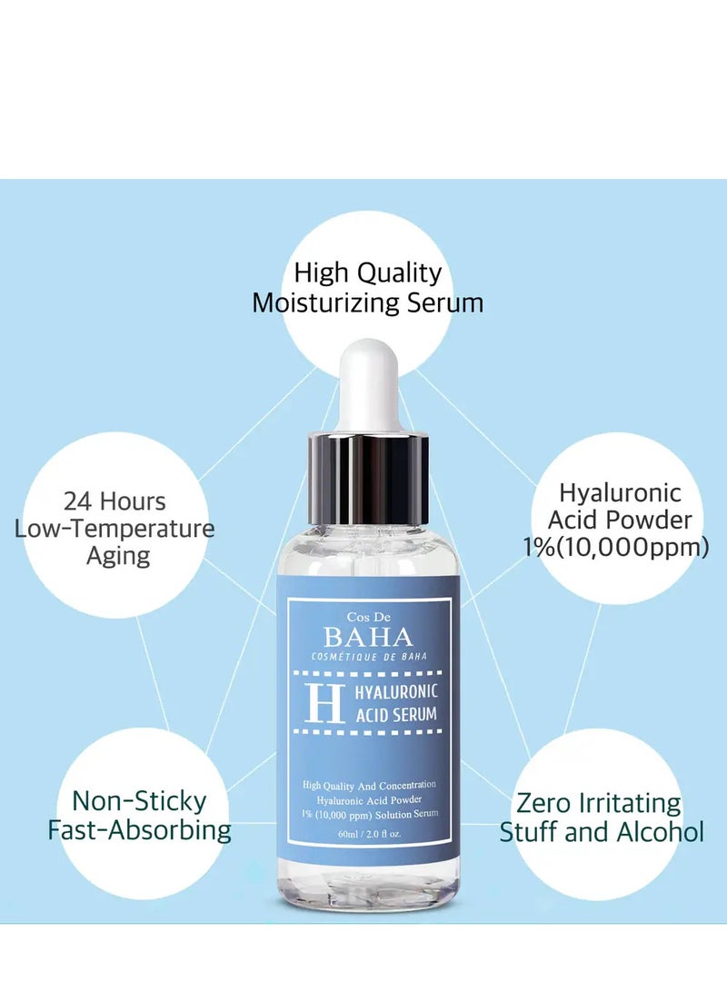 Cos De BAHA - H Hyaluronic Acid Serum, 60ml