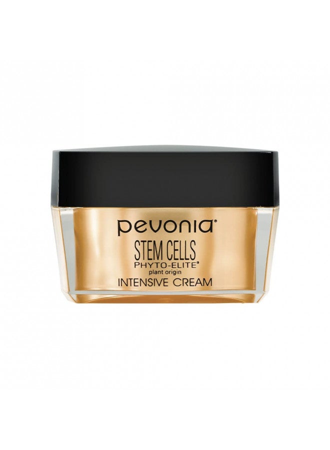 Pevonia Stem Cells Cream - Plant-Based Phyto-Elite Intensive Facial Cream - Stem Cell Skin Cream for Skin and Spa Therapy - Marine Collagen and Retinol Stem Cell Anti Aging Cream - 1.7 Oz Container