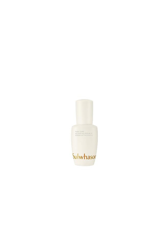 Sulwhasoo First Care Activating Serum 15mL/ 0.5 fl. oz. Nourishing, hydrating, radiance boosting and visibly firming Pre-Toner, 0.5 fl. oz.