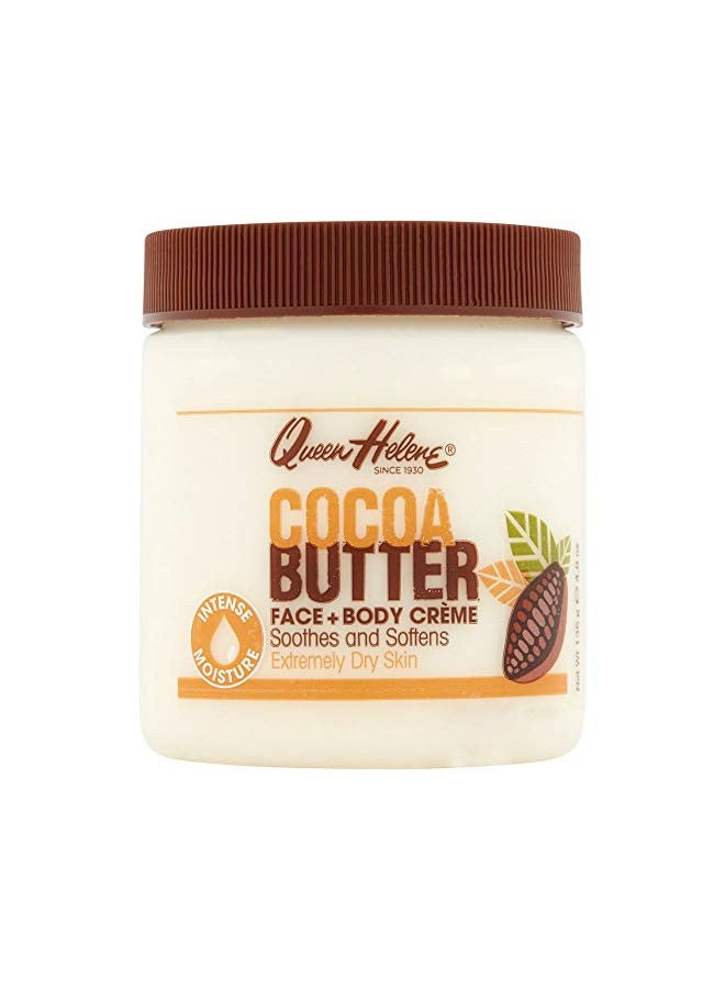 Queen Helene Cocoa Butter Face & Body Crème, 4.8 Oz (Packaging May Vary)