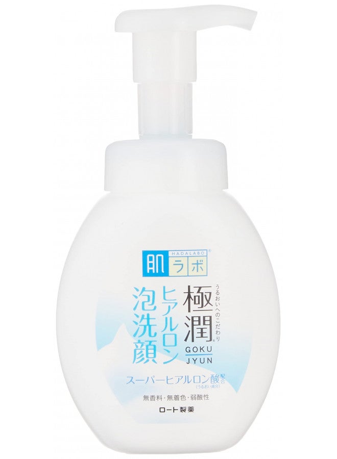 Hada Labo Rohto Gokujyn Hyaluronic Acid Cleansing Foam, 160ml