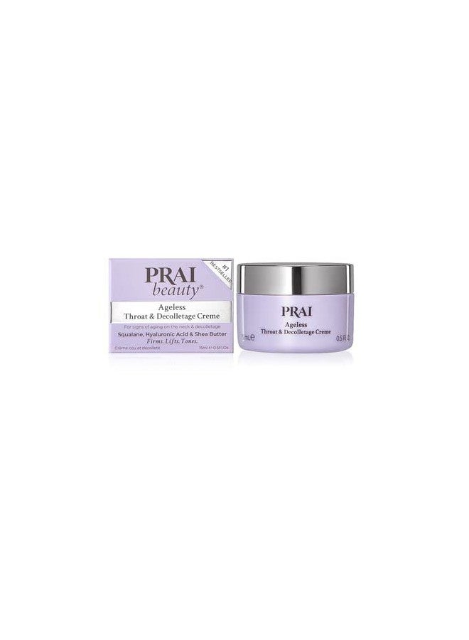 PRAI Beauty Ageless Throat & Décolletage Neck Creme | Neck Firming Cream, skin tightening cream, neck firming cream, neck tightening cream, tighten and lift neck cream, anti aging cream