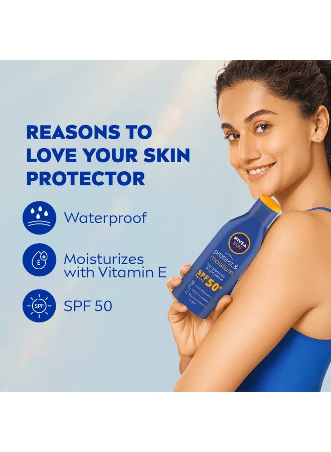 Nivea Moisturising Sun Lotion SPF-50, 125ml