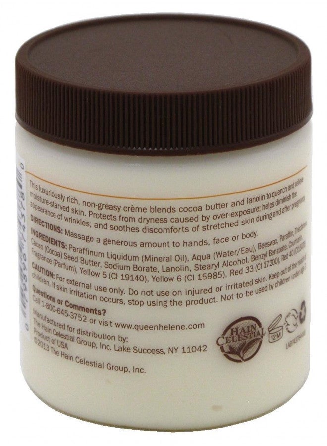 QUEEN HELENE Cocoa Butter Creme 4.8 oz (Pack of 2)
