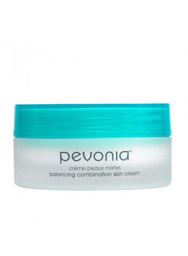 Pevonia Balancing Combination Skin Cream - Facial Skin Cream for Balancing and Soothing Damaged Skin - Renewing Face Cream - Moisturizing Facial Lotion to Restore Dry Skin - 1.7 Oz Container