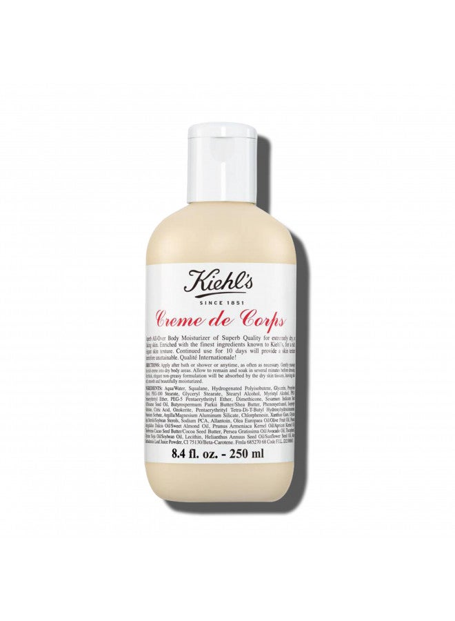 Kiehl's Creme De Corps Body Moisturizer, 8.4 Ounce