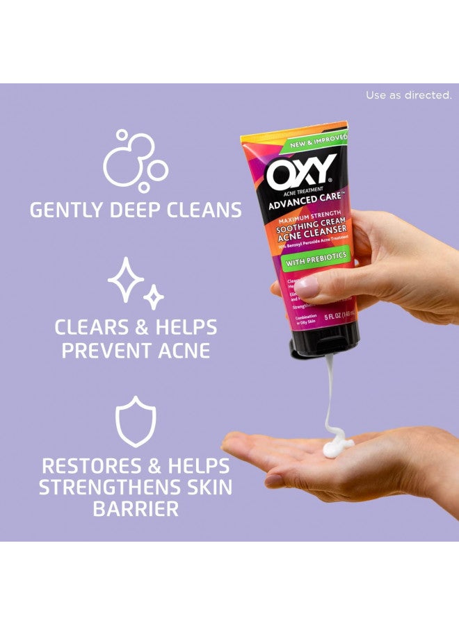 Oxy Acne Cleanser Maximum Strength, 5.75 Fl Oz (Pack of 3)